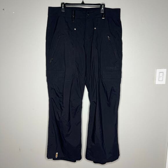 Bonfire Snowboarding Company Snow Pants Men's Sz XL Spectral Classic Fit Black - Picture 1 of 14